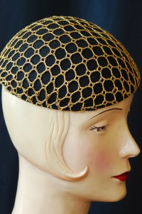 1950's Beaded Beanie