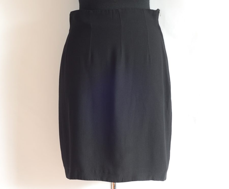 Alberta Ferretti Short Black Skirt - Italy