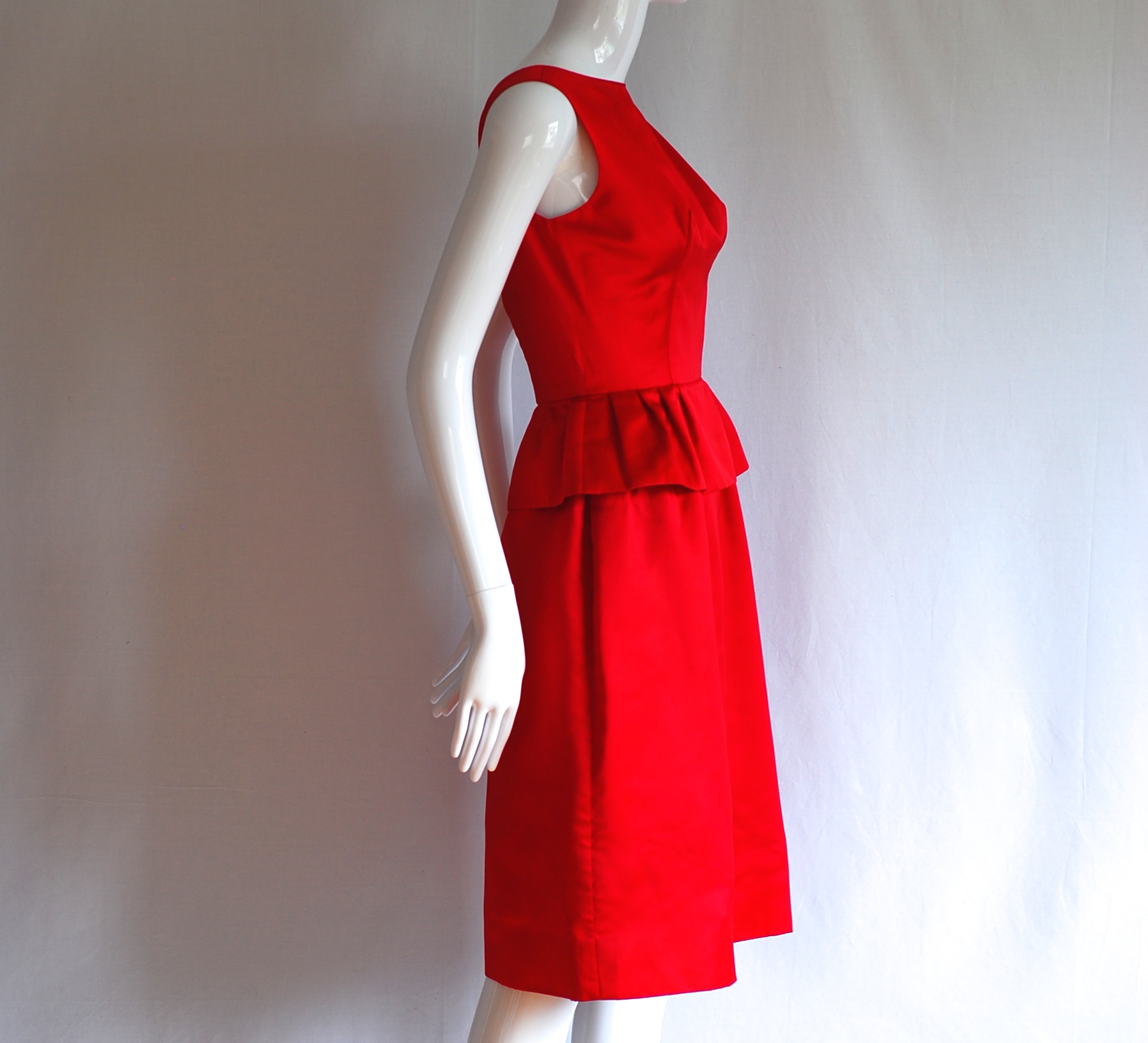 red satin dress canada