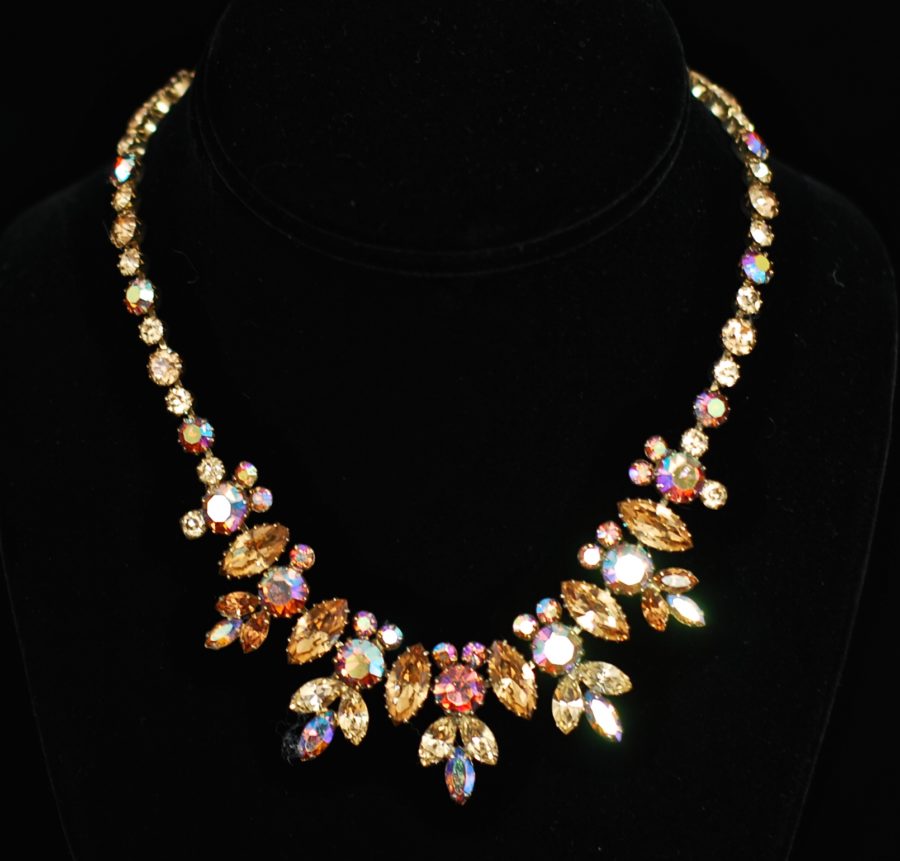 Gustave Sherman stunning vintage necklace - signed
