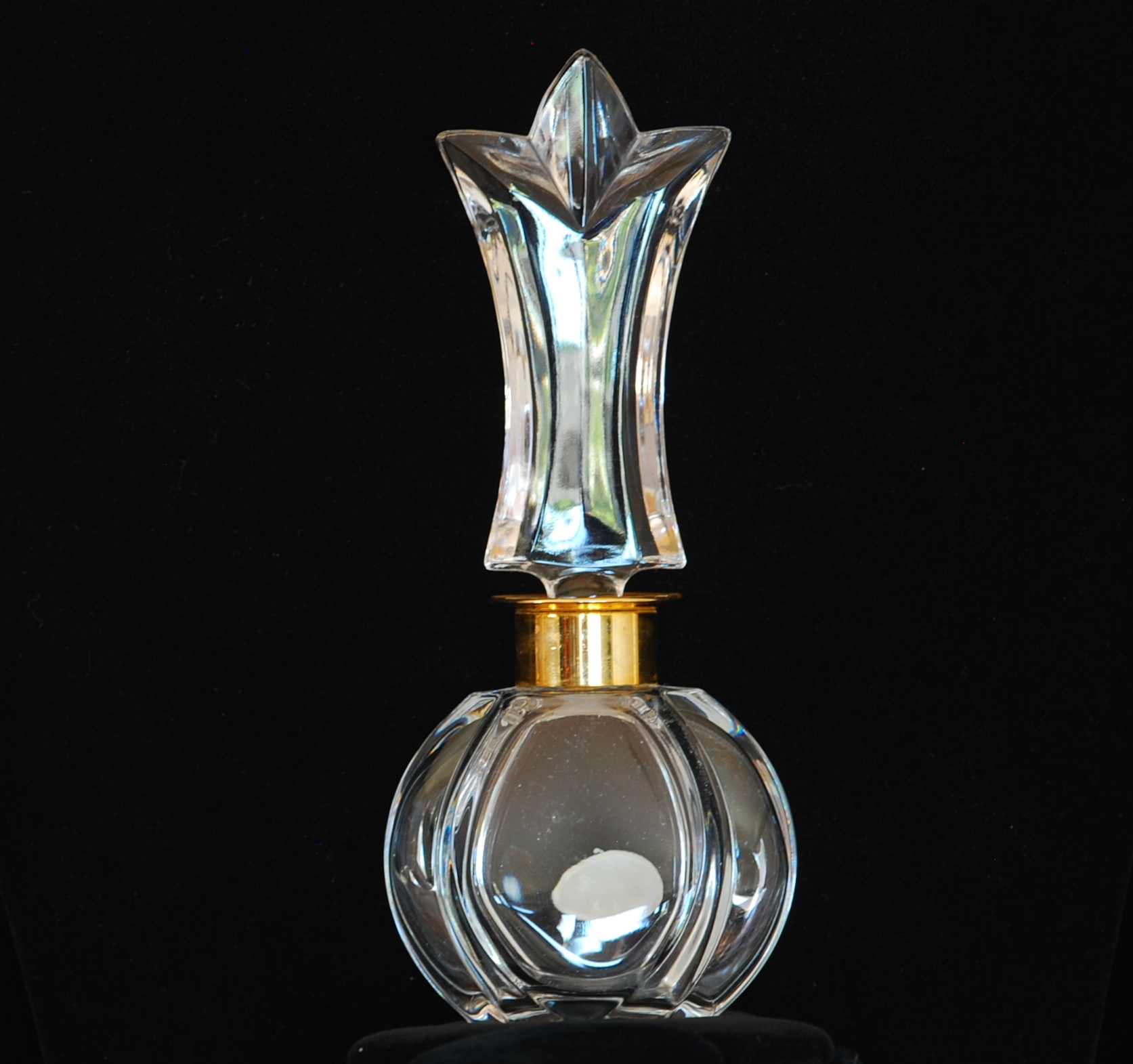 Vintage Crystal Perfume Bottle - West Germany