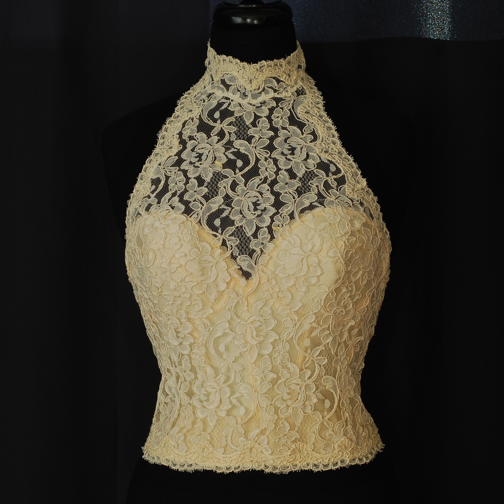 Only Hearts By Helena Stuart 1980’s Lace Bra Top | QUIET WEST
