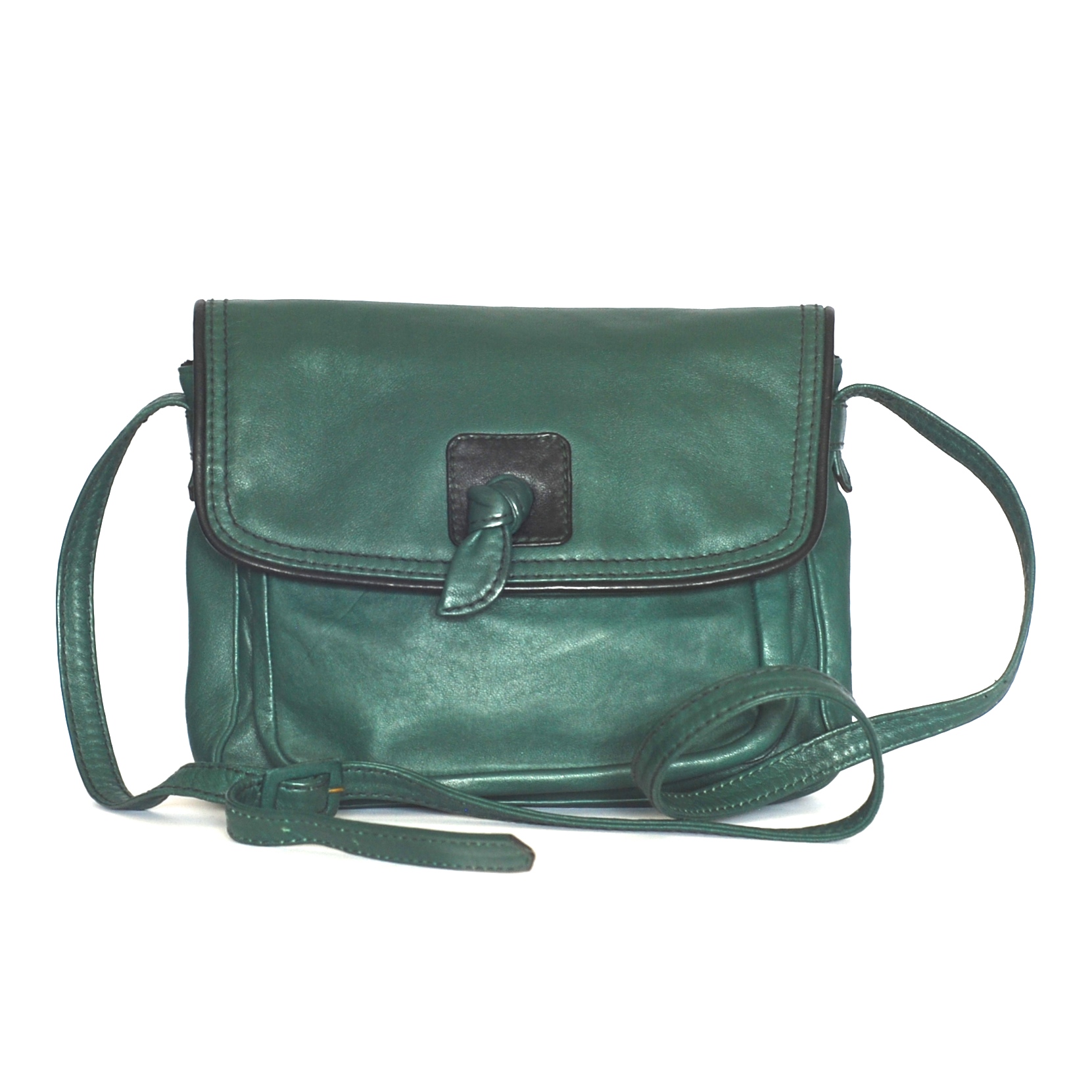 Vendome 1970’s Green Leather Cross Body Bag – Canada | QUIET WEST