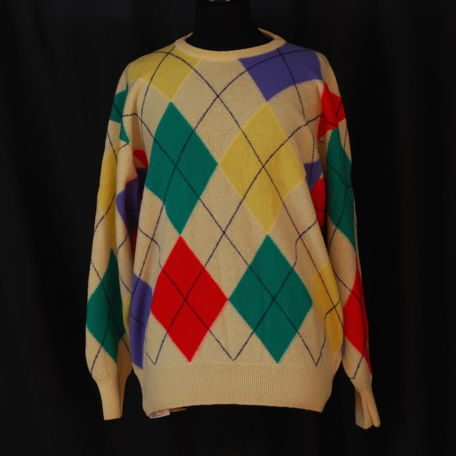 Pringle Of Scotland Oversize (Men’s) Multi Colour Wool Sweater ...
