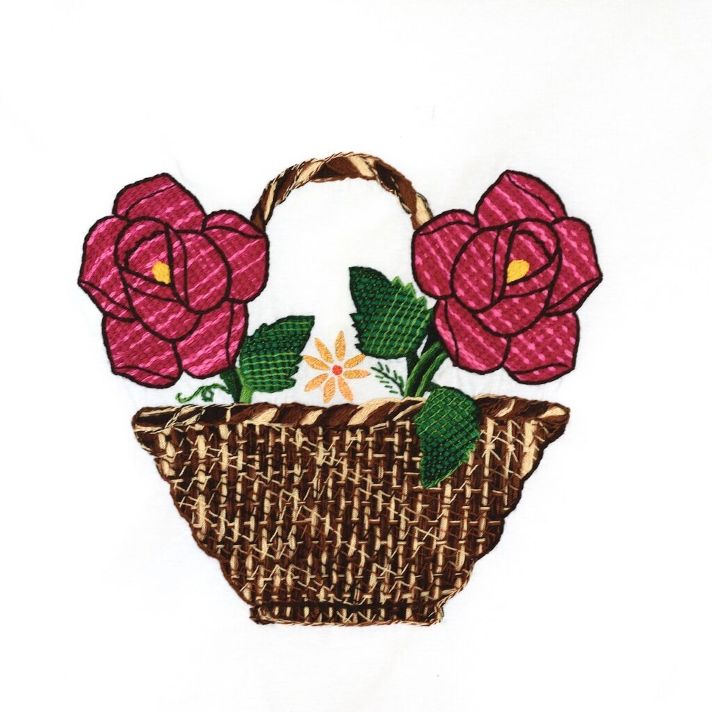 Knitting Basket, an art canvas by Chloe Lemay - INPRNT